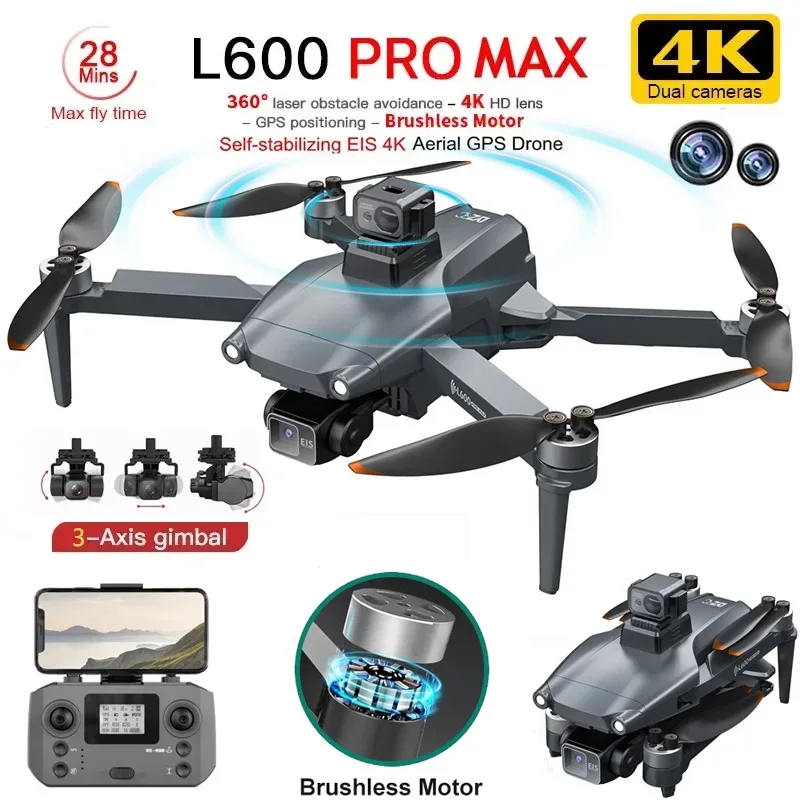 L600 PRO MAX GPS Drone Profess - Drone Camera Night Vision recension och pris